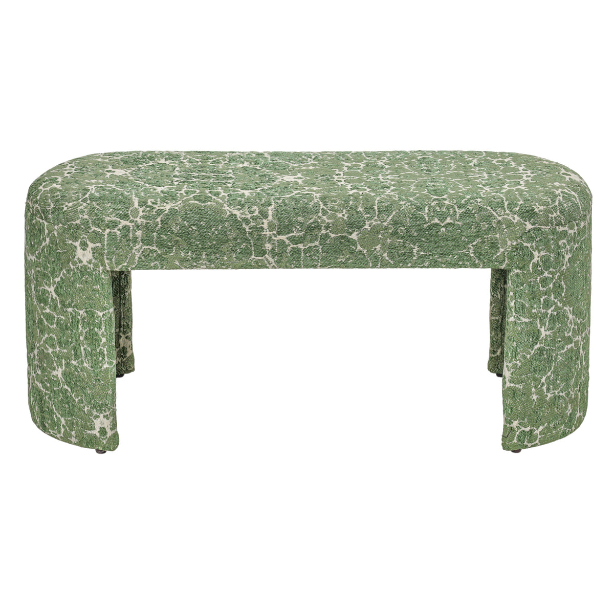 TOV Furniture Greenspace 39" Rounded Upholstered Bench