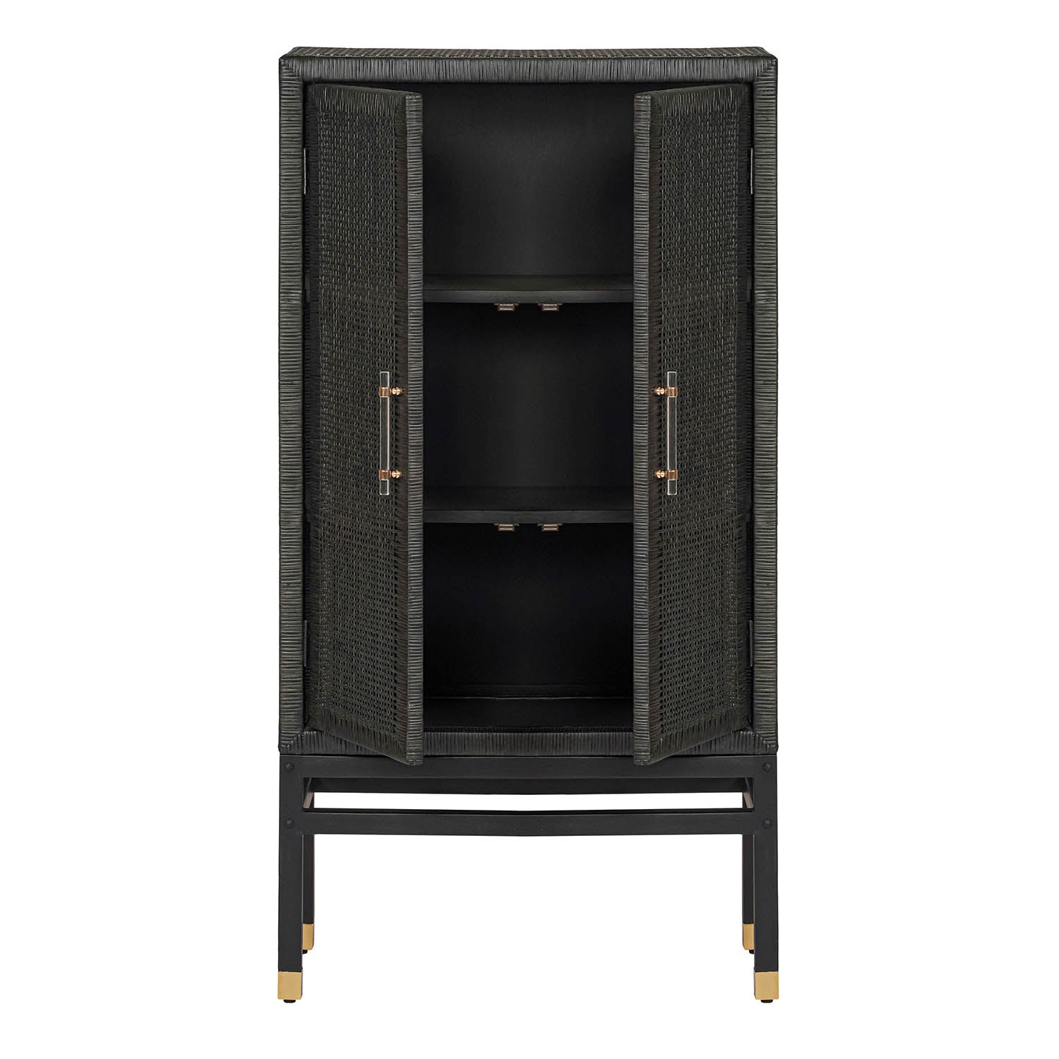 TOV Amara Woven Rattan Cabinet
