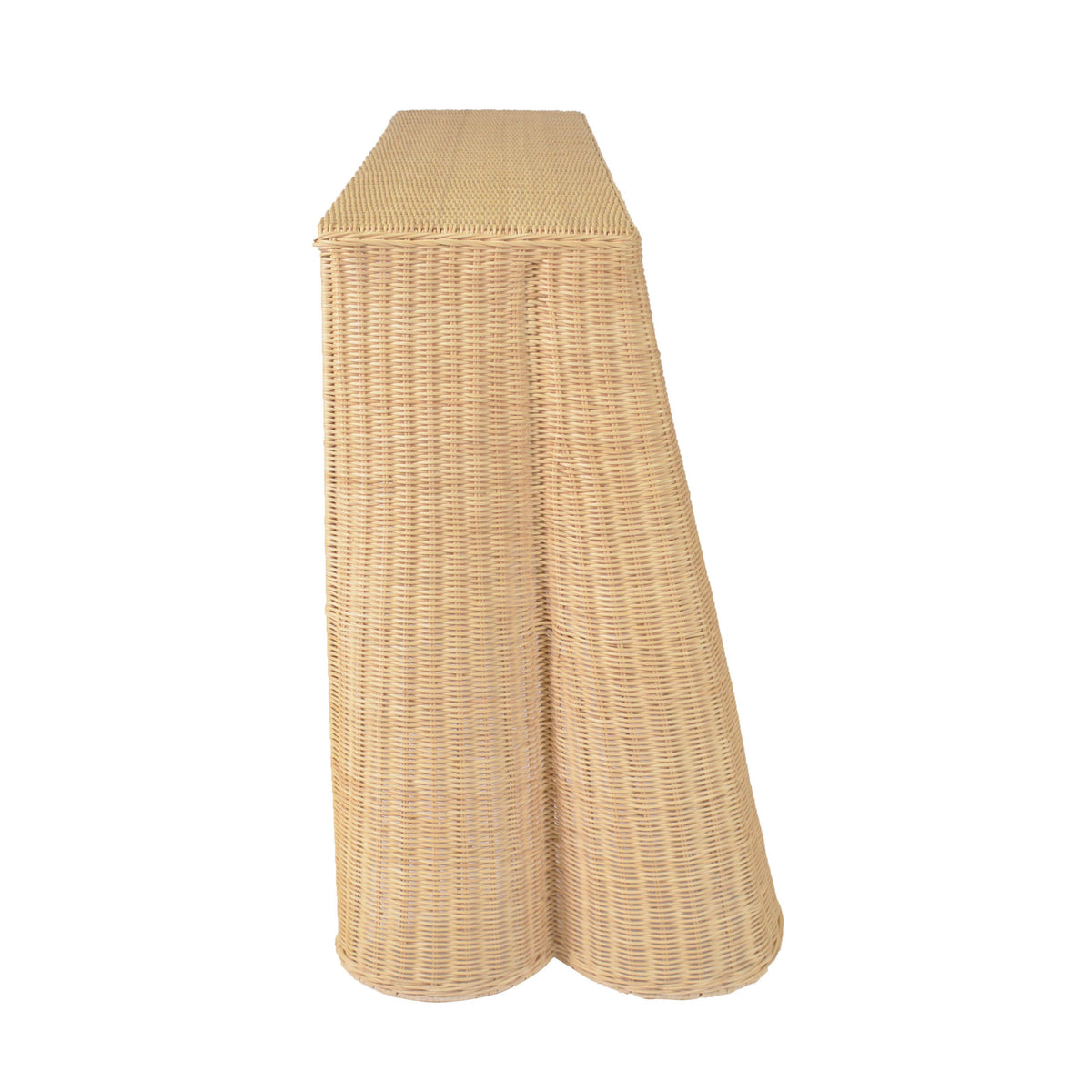 TOV Furniture Egan Natural Rattan Console Table