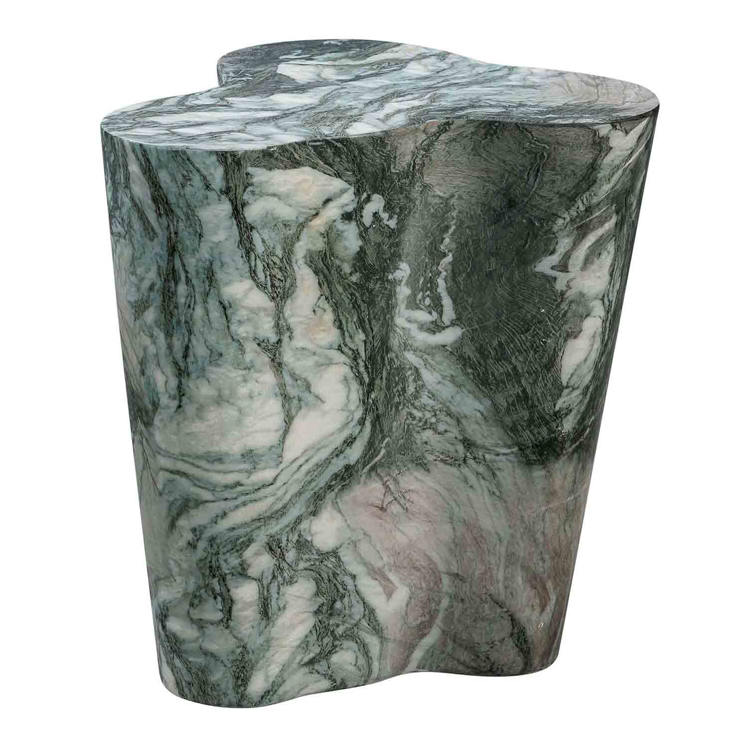 TOV Furniture Slab Faux Short Side Table