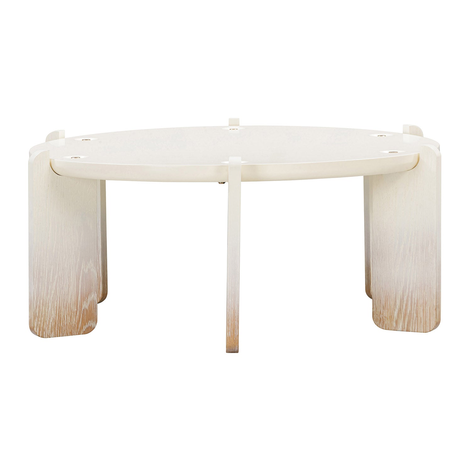 TOV Furniture Gloria Cream Oak Coffee Table