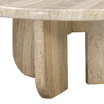 TOV Furniture Patrizia Concrete Round Coffee Table