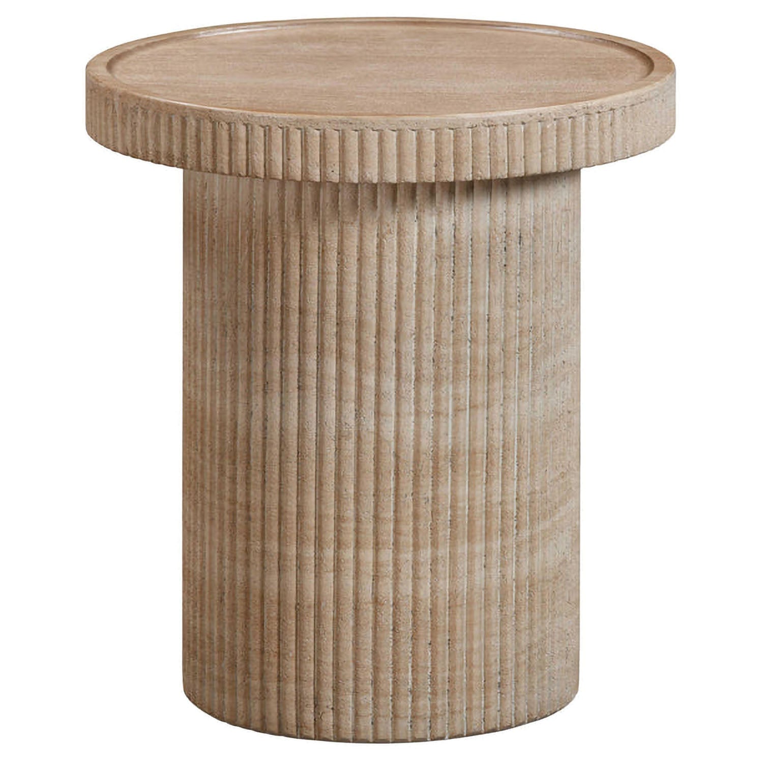 TOV Furniture Darcy Concrete Indoor/Outdoor Side Table