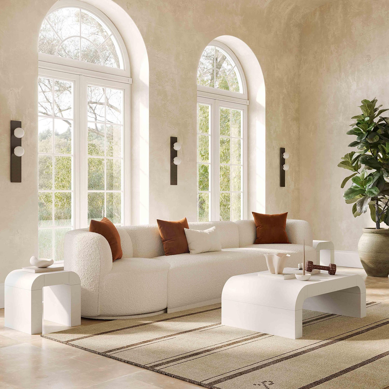TOV Furniture Hump Coffee Table