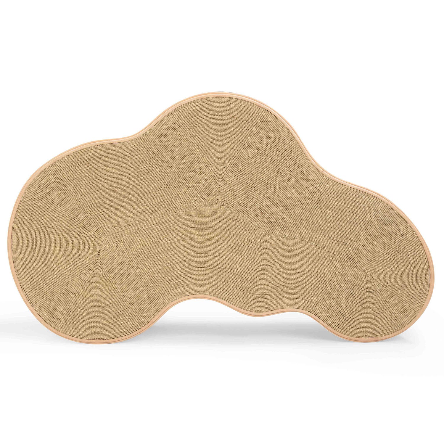 TOV Furniture Slab Natural Seagrass Coffee Table