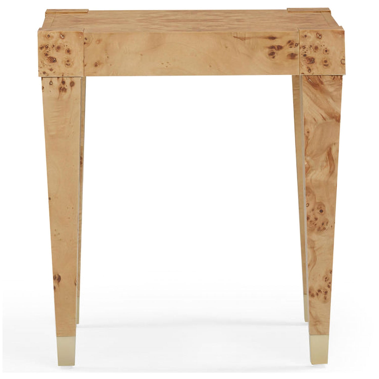 TOV Furniture Brandyss Honey Burl End Table