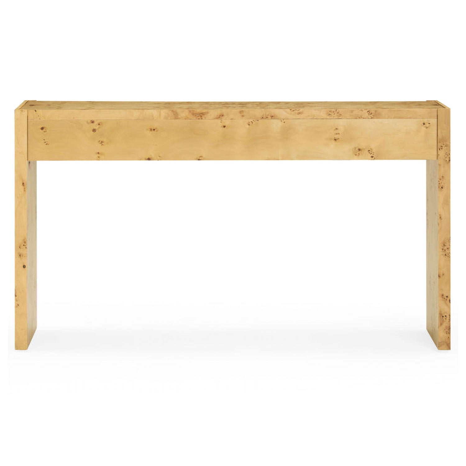 TOV Furniture Brandyss Natural Burl Console Table