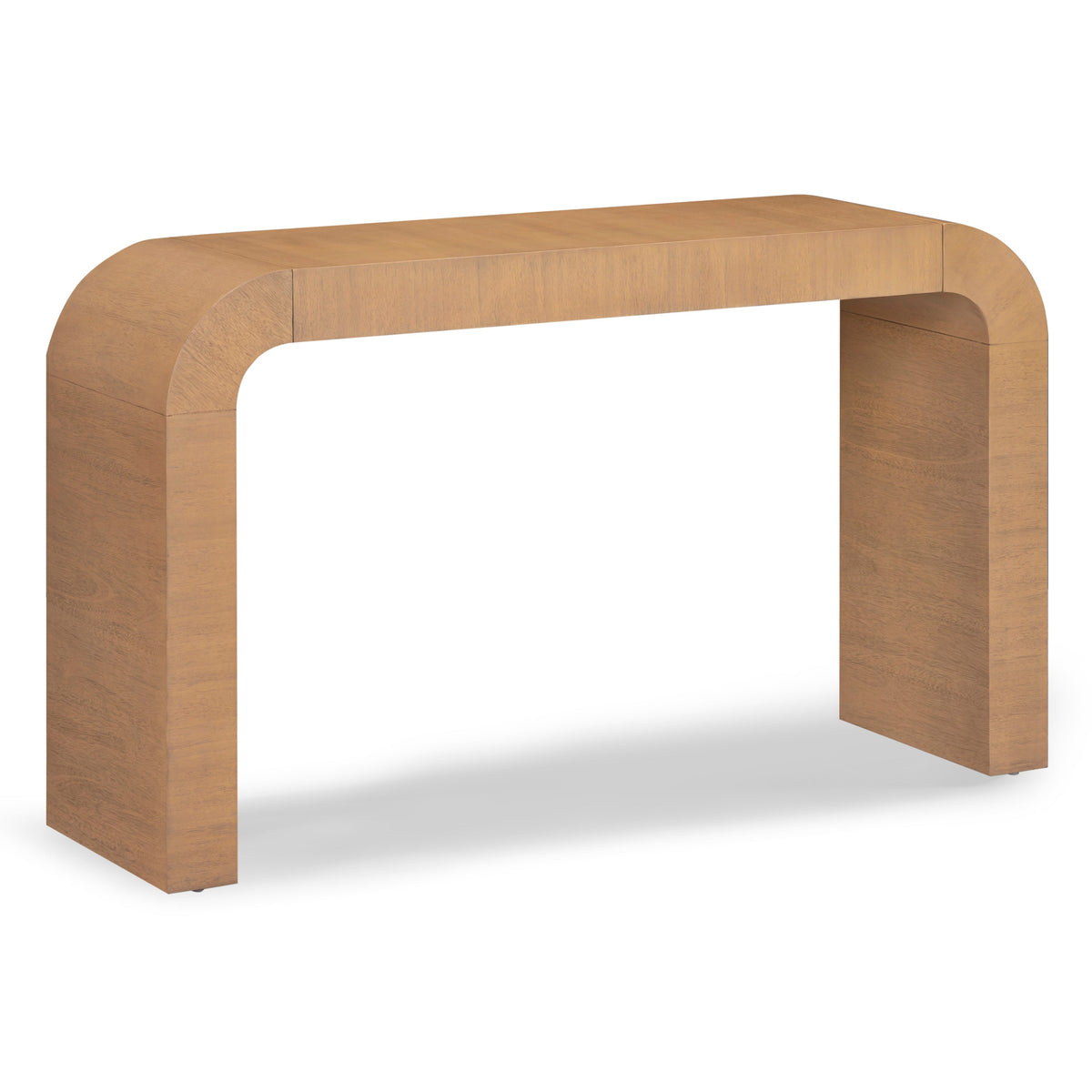 TOV Furniture Hump 54in Arched Console Table in natural acacia finish, primary product view