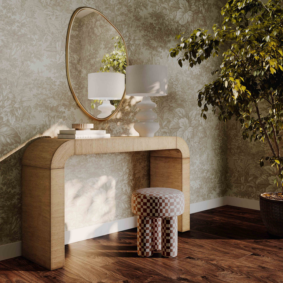TOV Furniture Hump 54in Arched Console Table