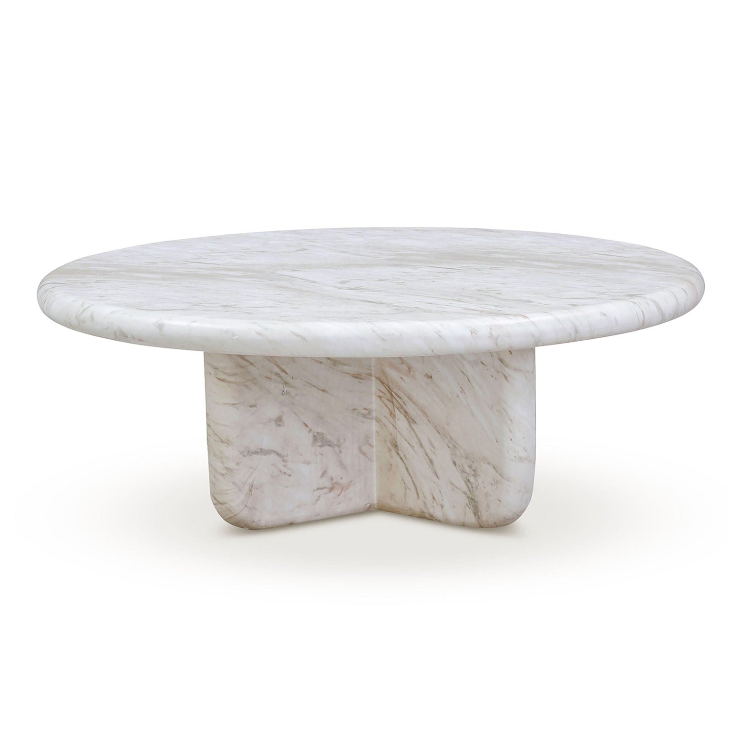 TOV Furniture Juju Marble Indoor/Outdoor Short Coffee Table