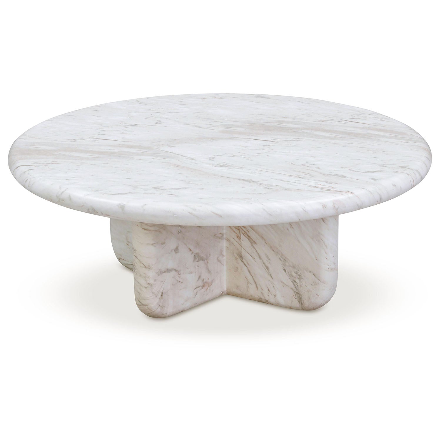TOV Furniture Juju Marble Indoor/Outdoor Short Coffee Table