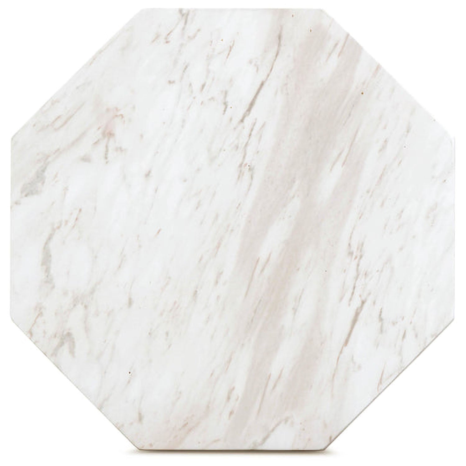 TOV Furniture Esme Faux Marble Indoor/Outdoor Round Side Table