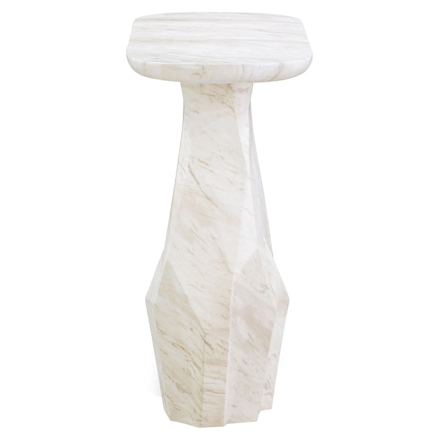 TOV Furniture Esme Faux Marble Indoor/Outdoor Long Console Table