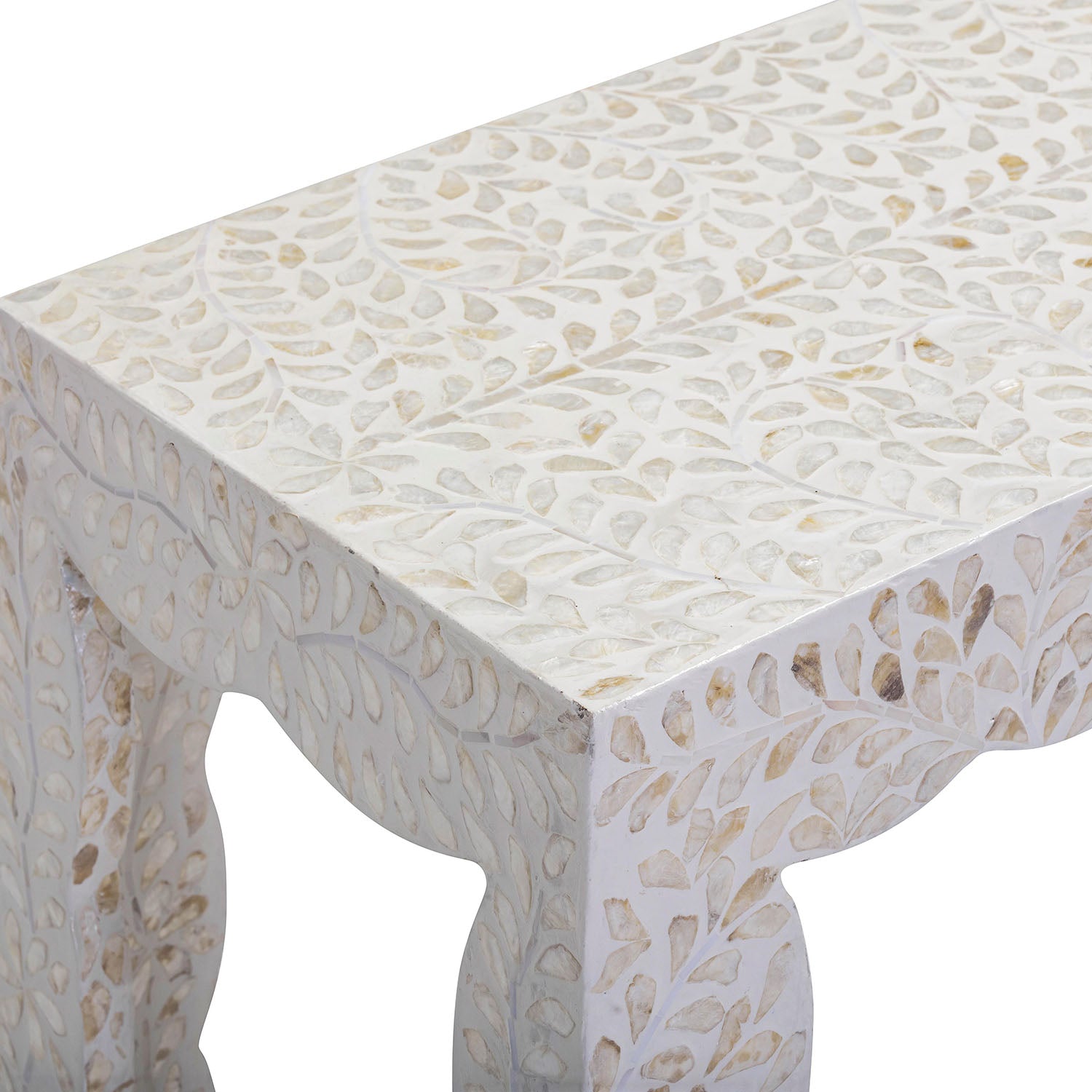TOV Furniture Piara Natural Capiz Shell Console