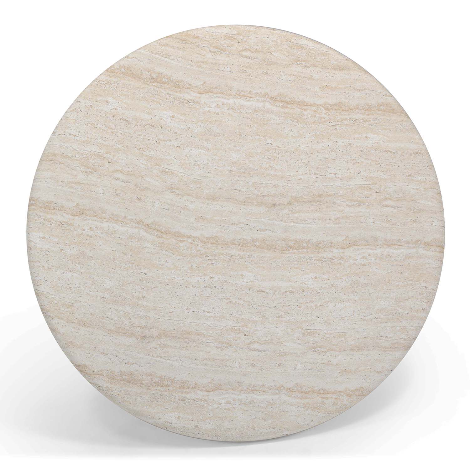 TOV Furniture Cynthia Travertine Concrete Indoor/Outdoor Coffee Table