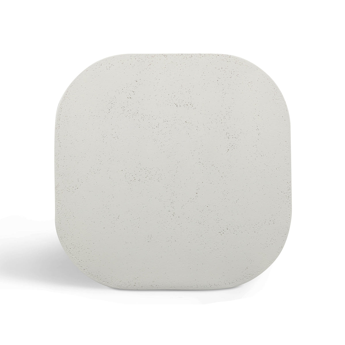 TOV Furniture Suraya Ivory Concrete Indoor/Outdoor Side Table