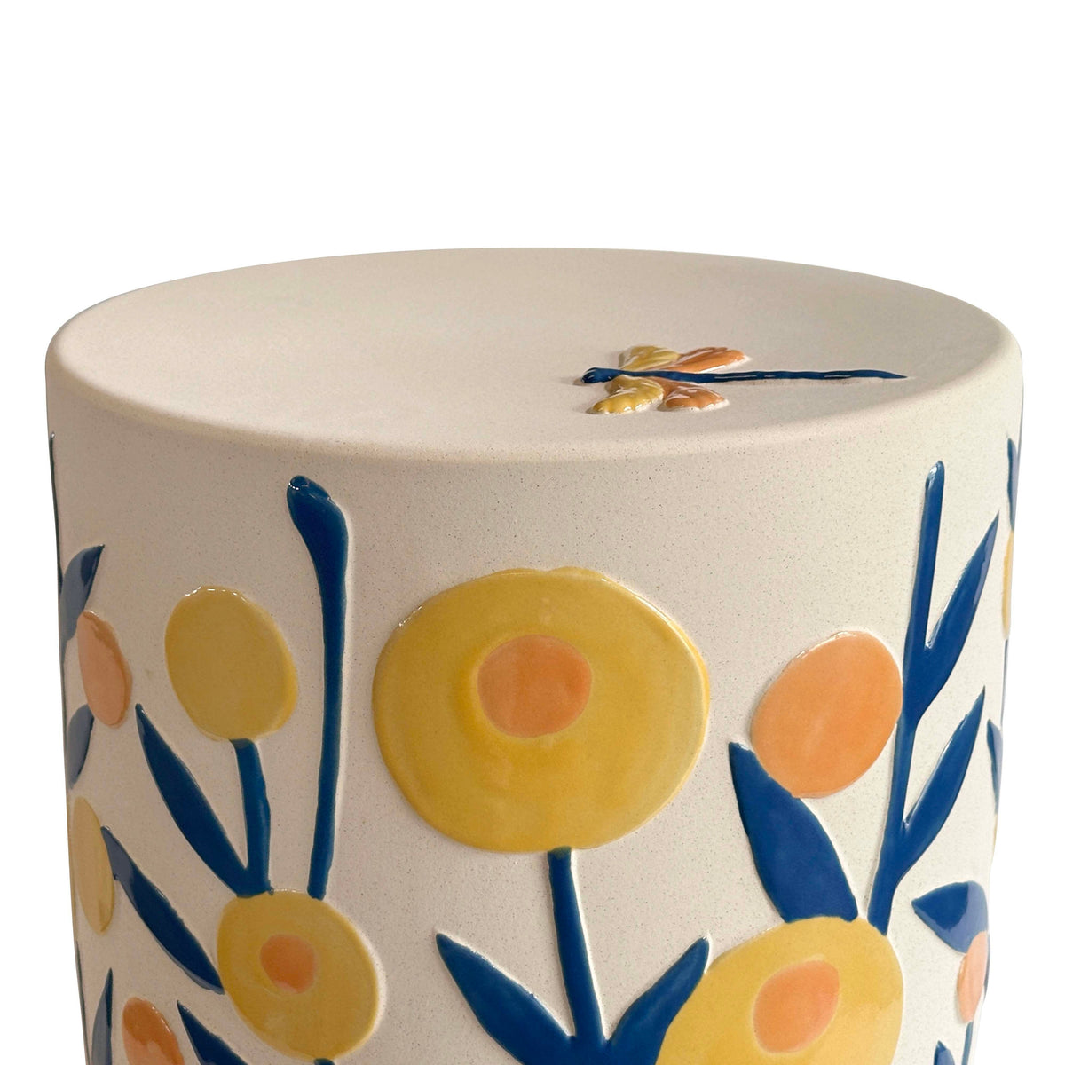 TOV Furniture Ceramic Summer Garden Indoor/Outdoor Table