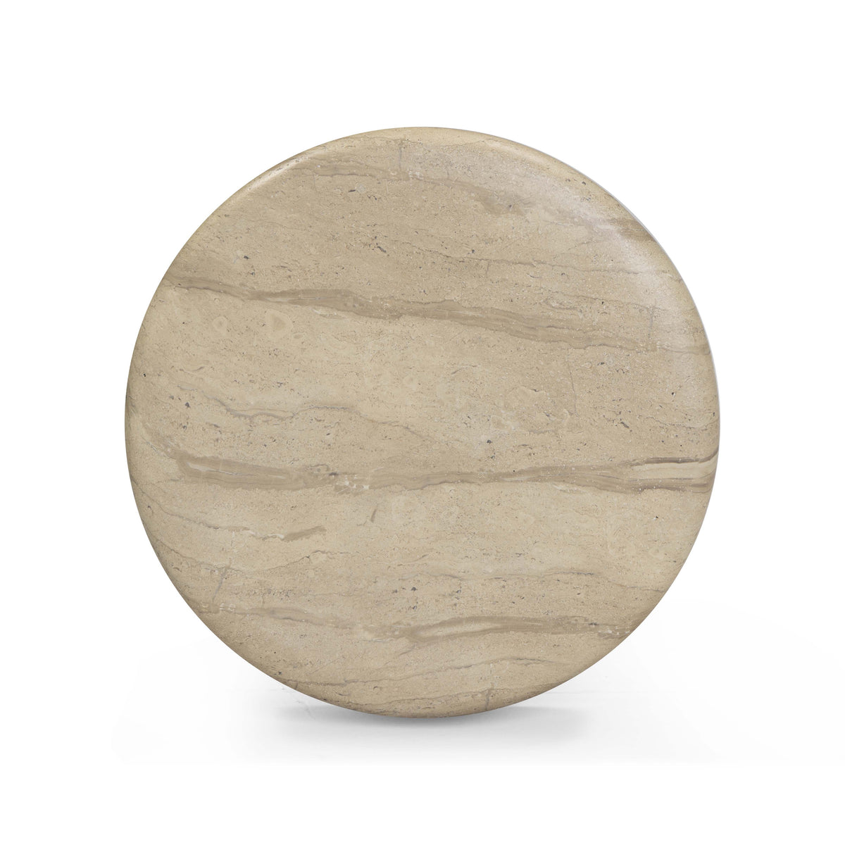 TOV Furniture Hyre Faux Travertine Concrete Indoor/Outdoor Side Table