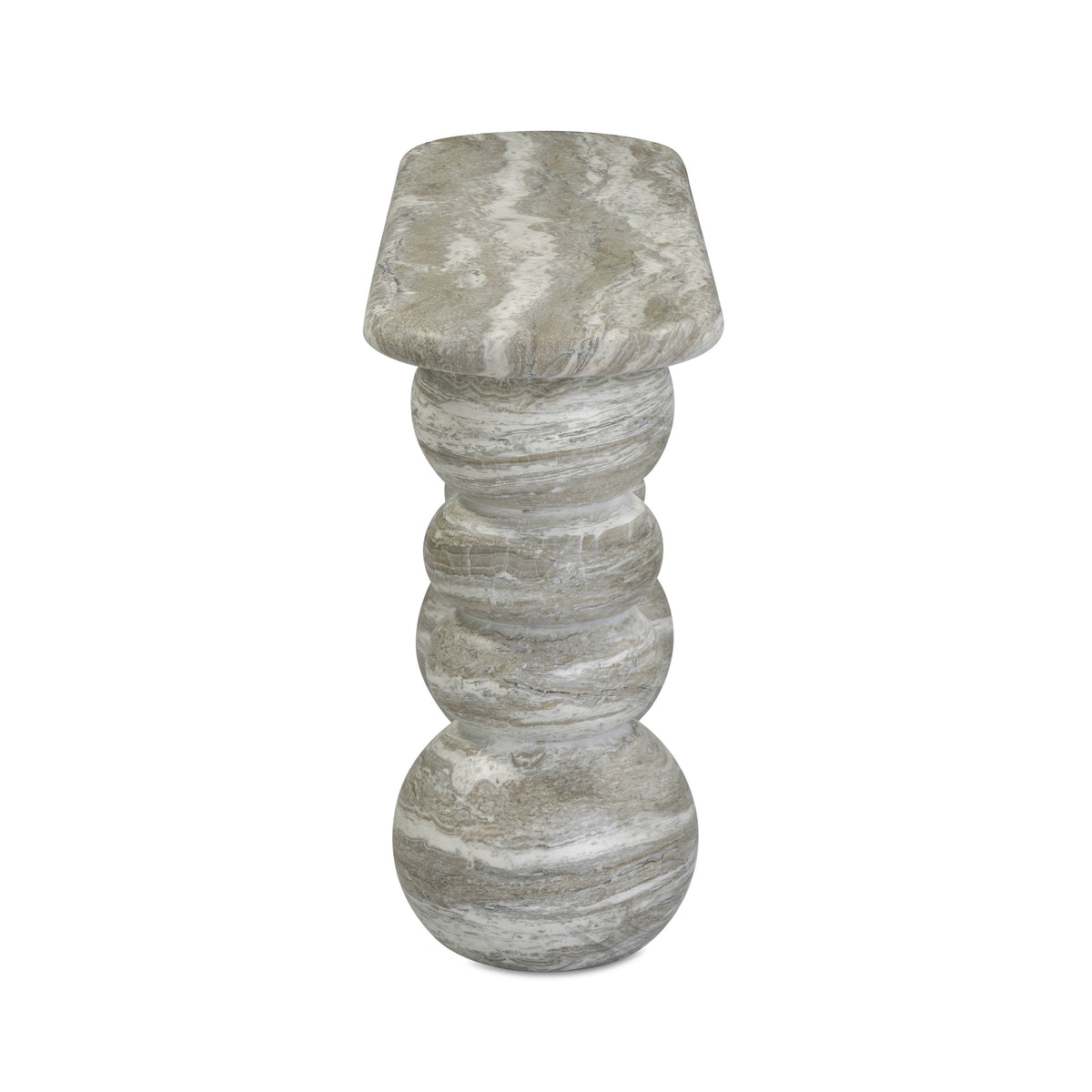TOV Furniture Hyre Faux Stone Concrete Indoor/Outdoor Console Table