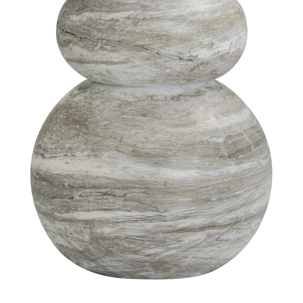 TOV Furniture Hyre Faux Stone Concrete Indoor/Outdoor Console Table