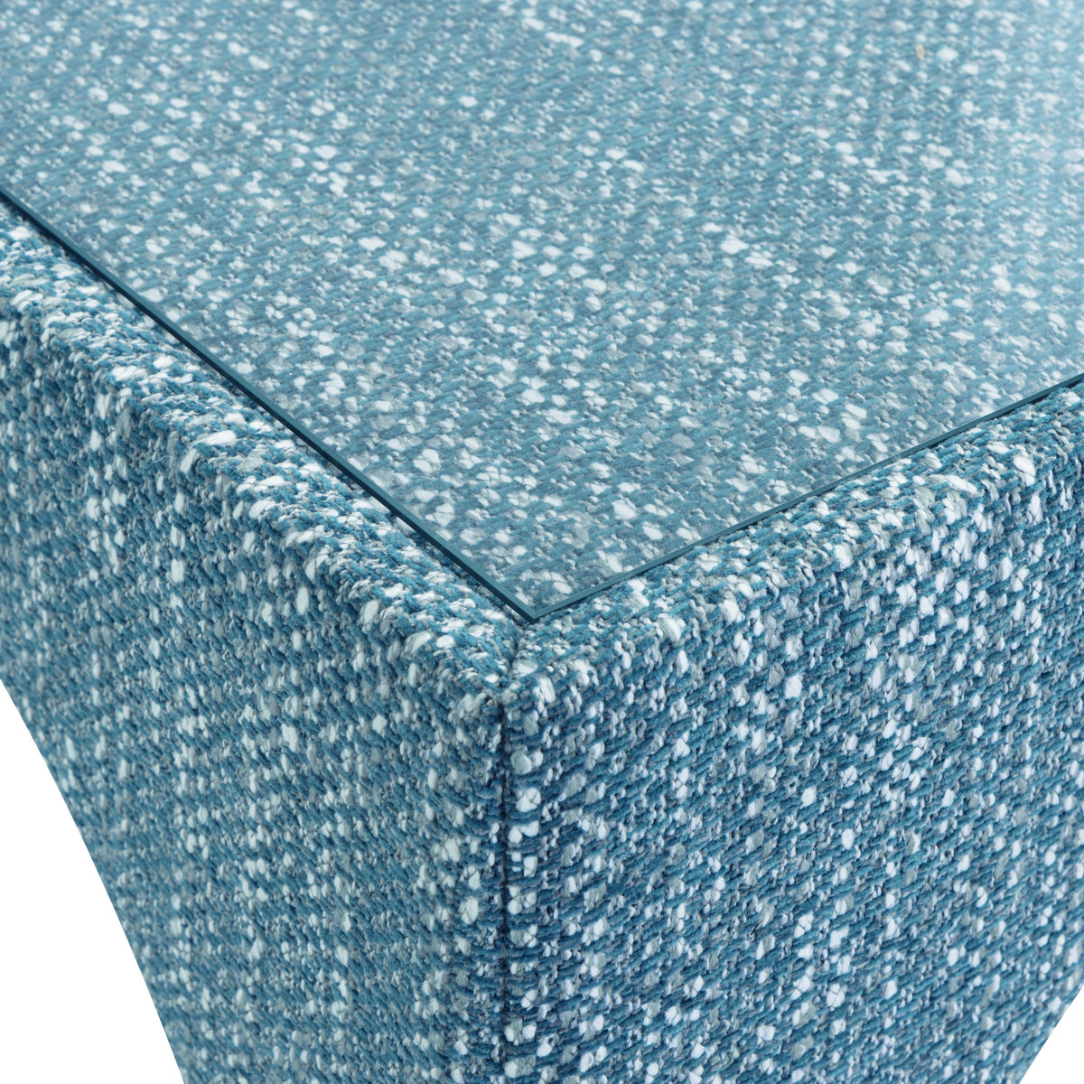 TOV Furniture Tomlin Teal Square Mahjong Table