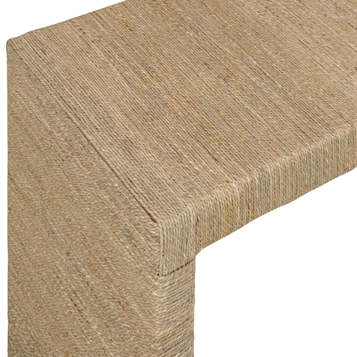 TOV Furniture Mona Natural Seagrass Console Table