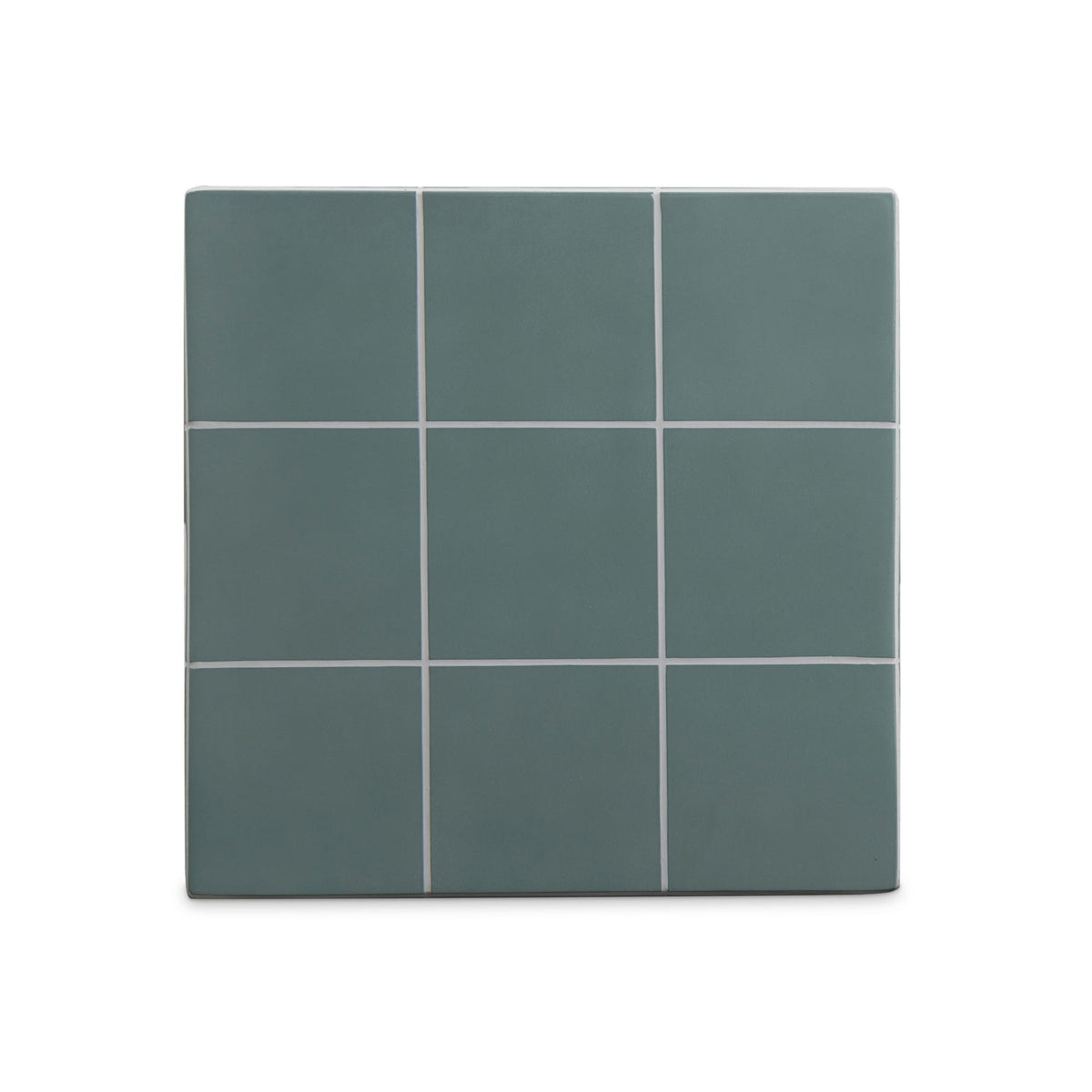TOV Furniture Alma Tile Green Concrete Indoor/Outdoor Side Table