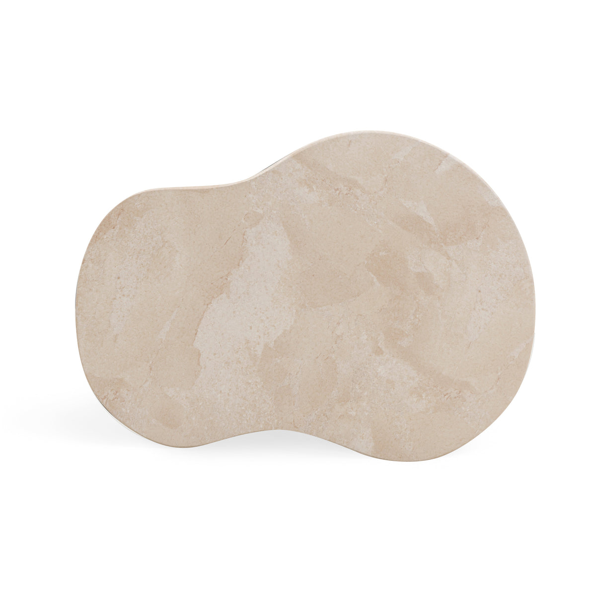 TOV Furniture Zaya Rose Faux Marble Concrete Indoor/Outdoor Side Table