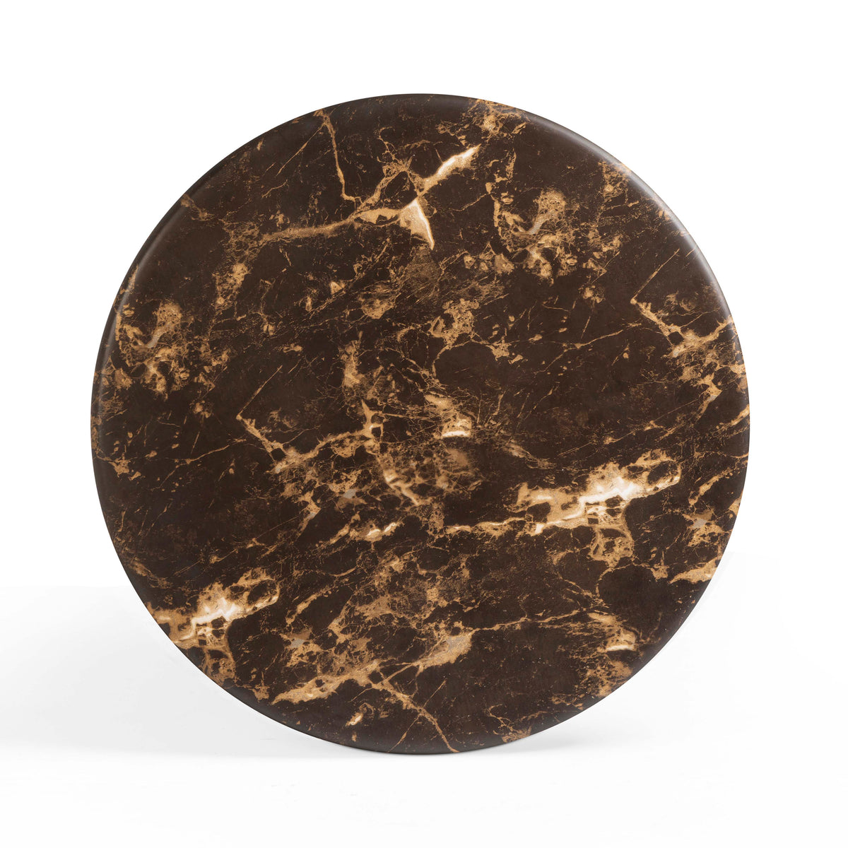 TOV Furniture Byron Dark Brown Faux Marble Indoor/Outdoor Coffee Table
