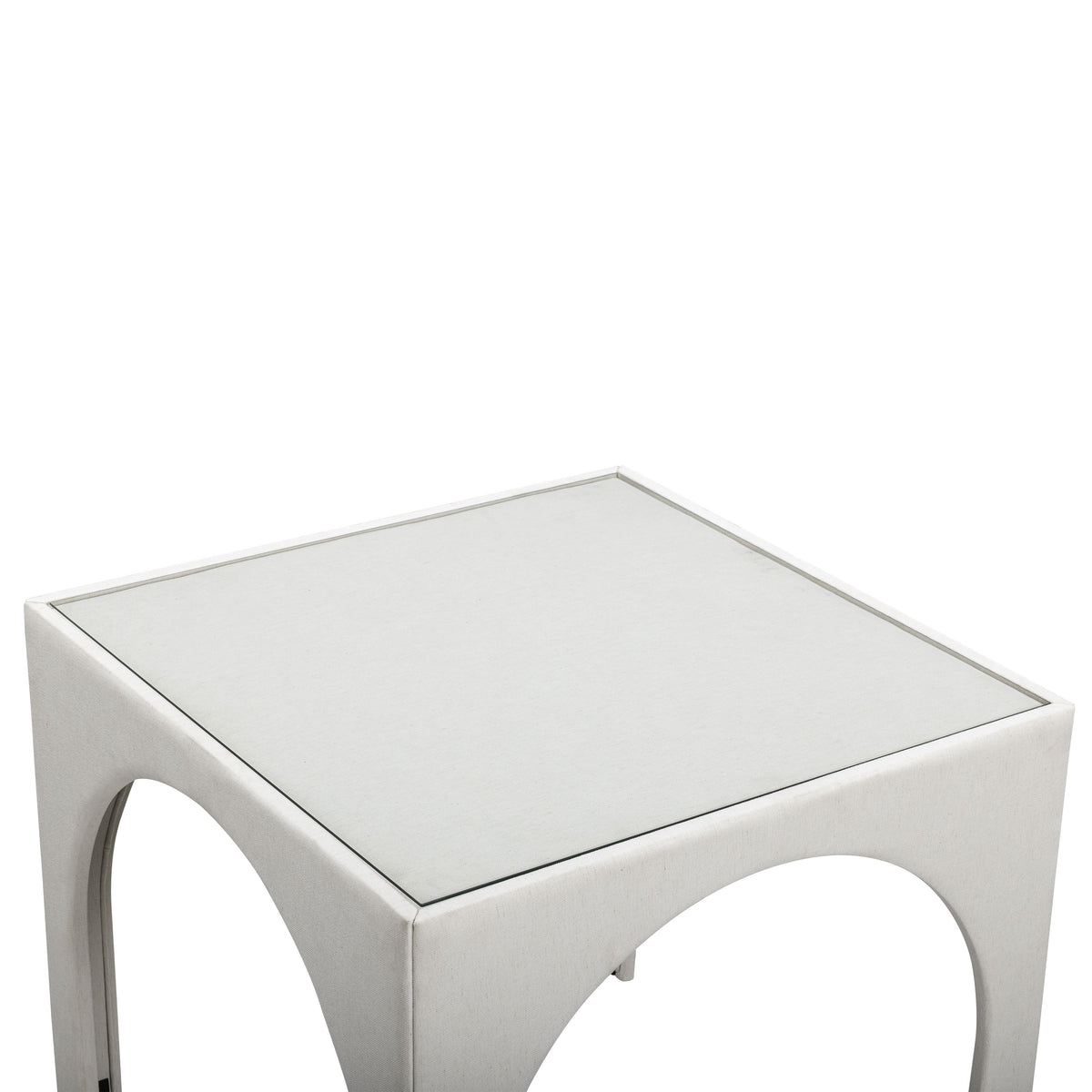 TOV Furniture Tomlin Cream Square Mahjong Table