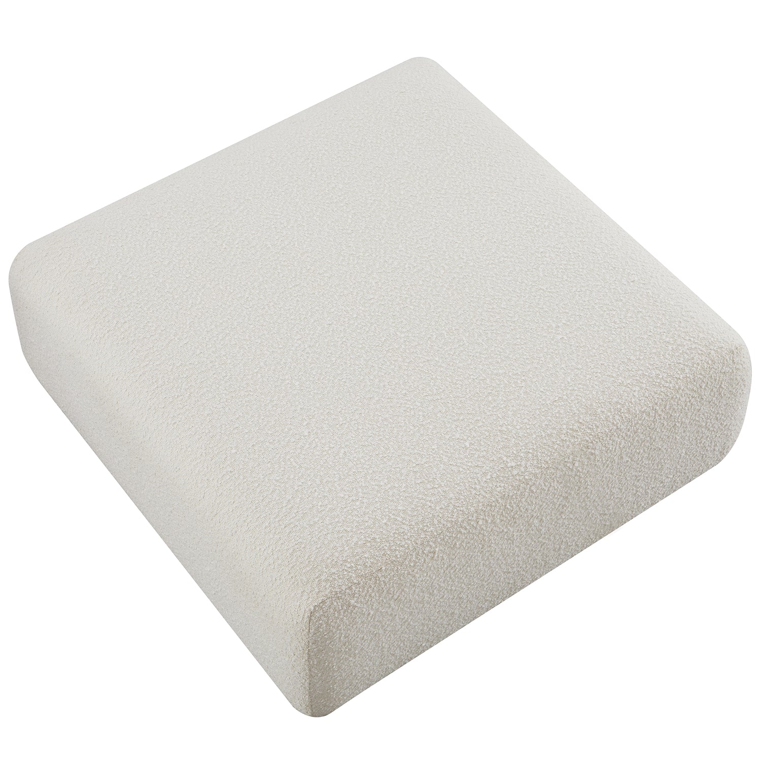 TOV Furniture Hangover Boucle Ottoman