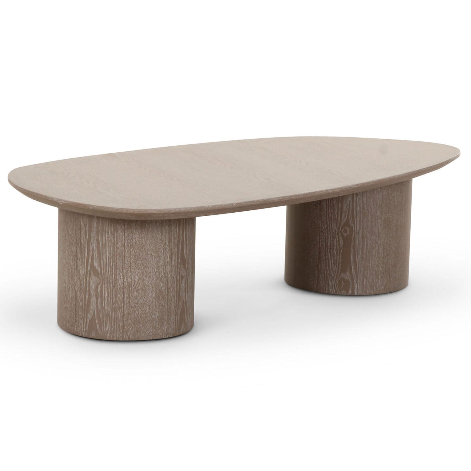TOV Furniture Rhema Washed Ash Oblong Coffee Table - Thumbnail 4