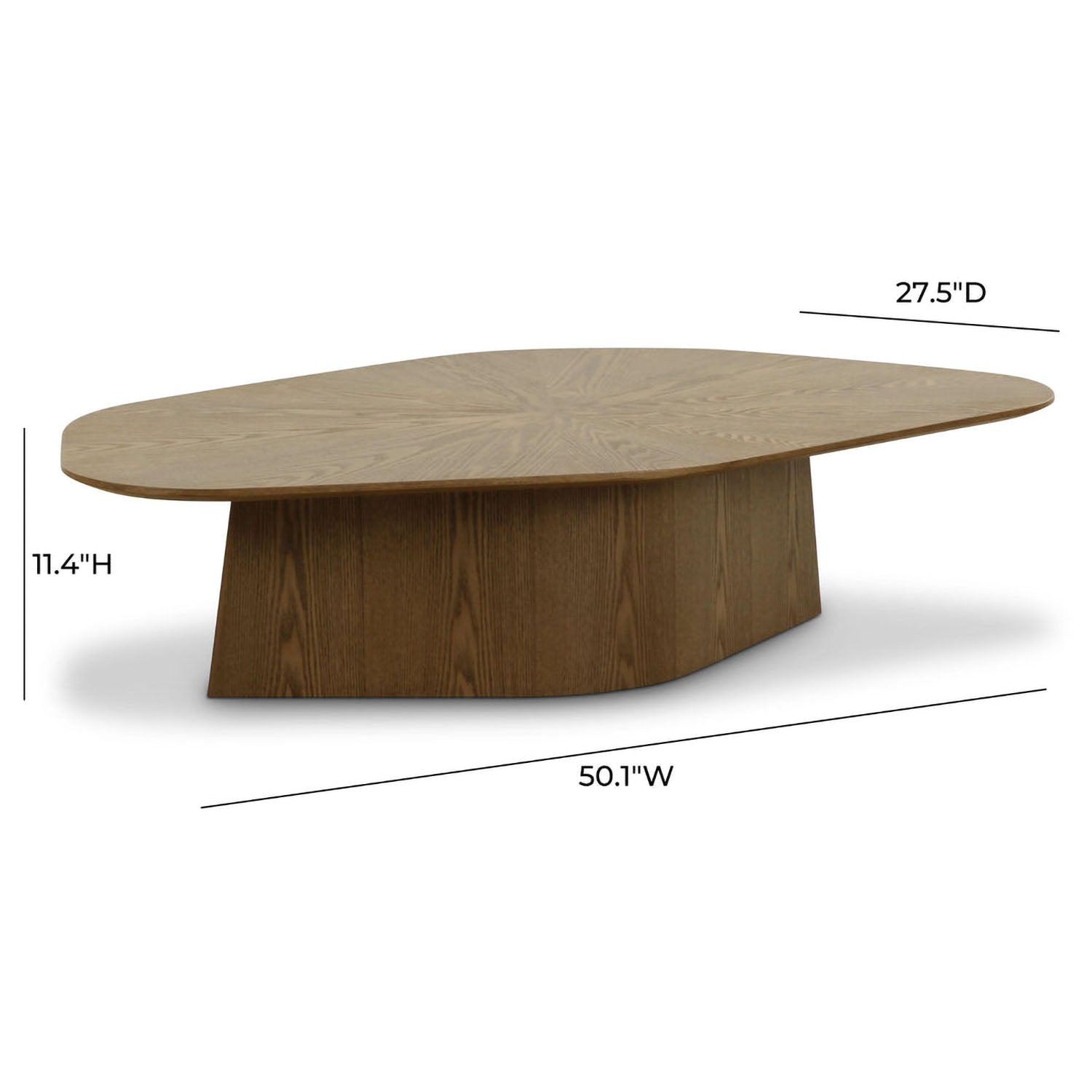 TOV Furniture Roche Black Ash Nesting Coffee Table Set