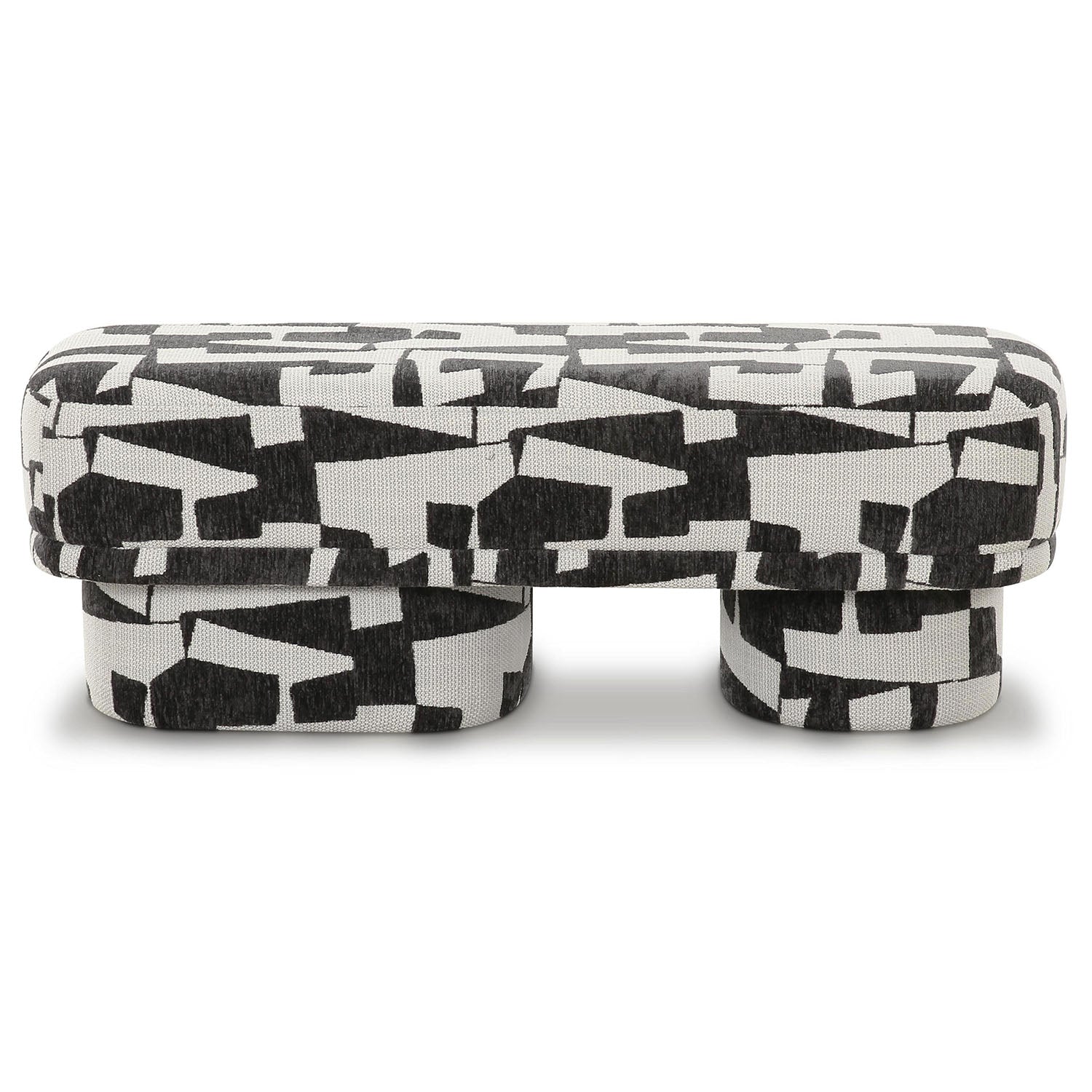 TOV Furniture Lena Jacquard Bench