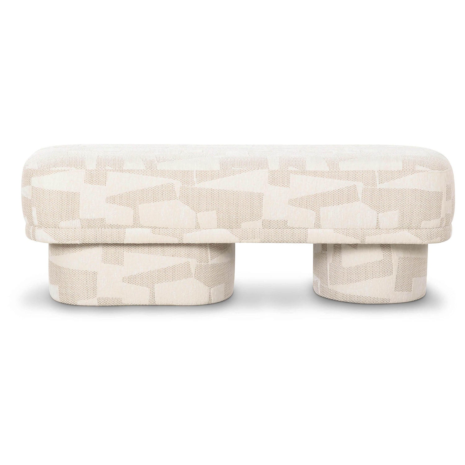 TOV Furniture Lena Jacquard Bench