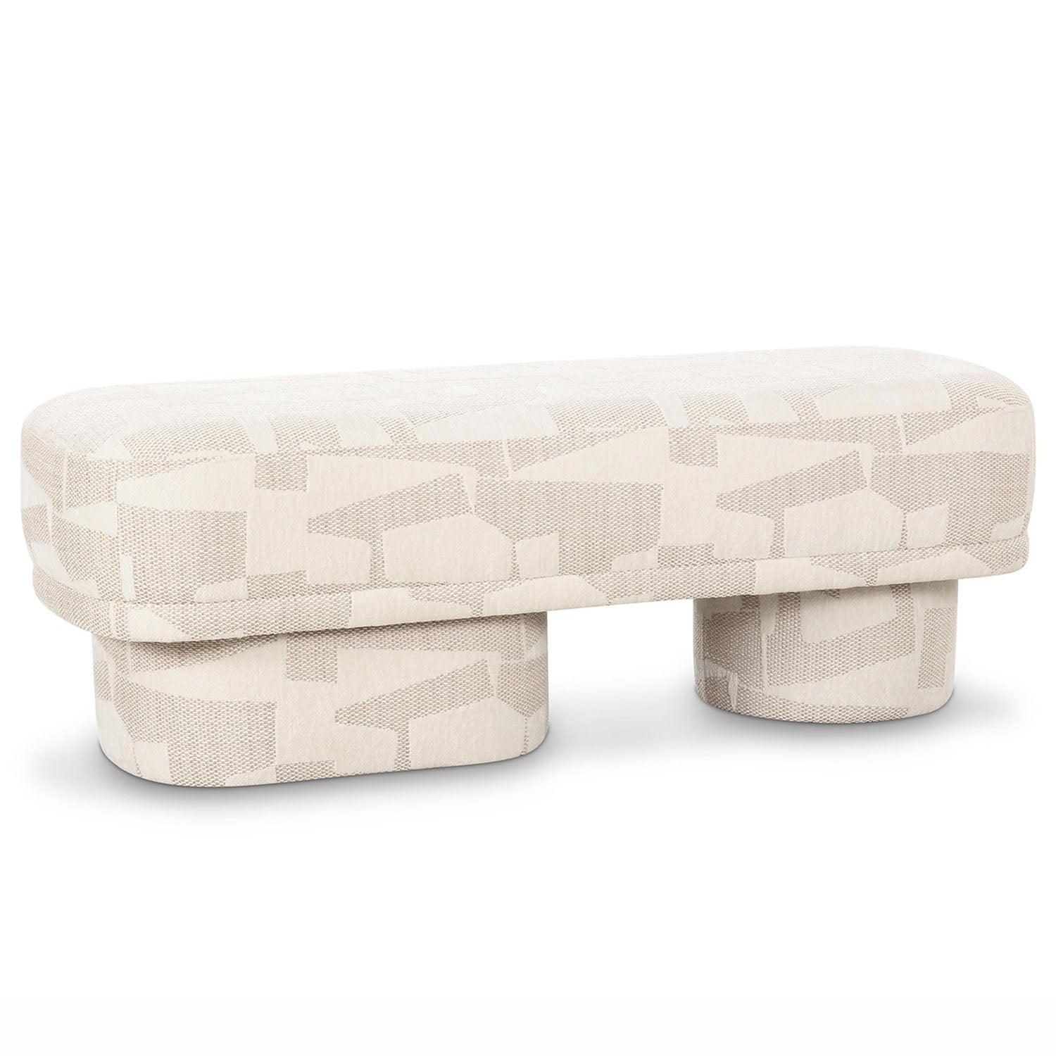 TOV Furniture Lena Jacquard Bench