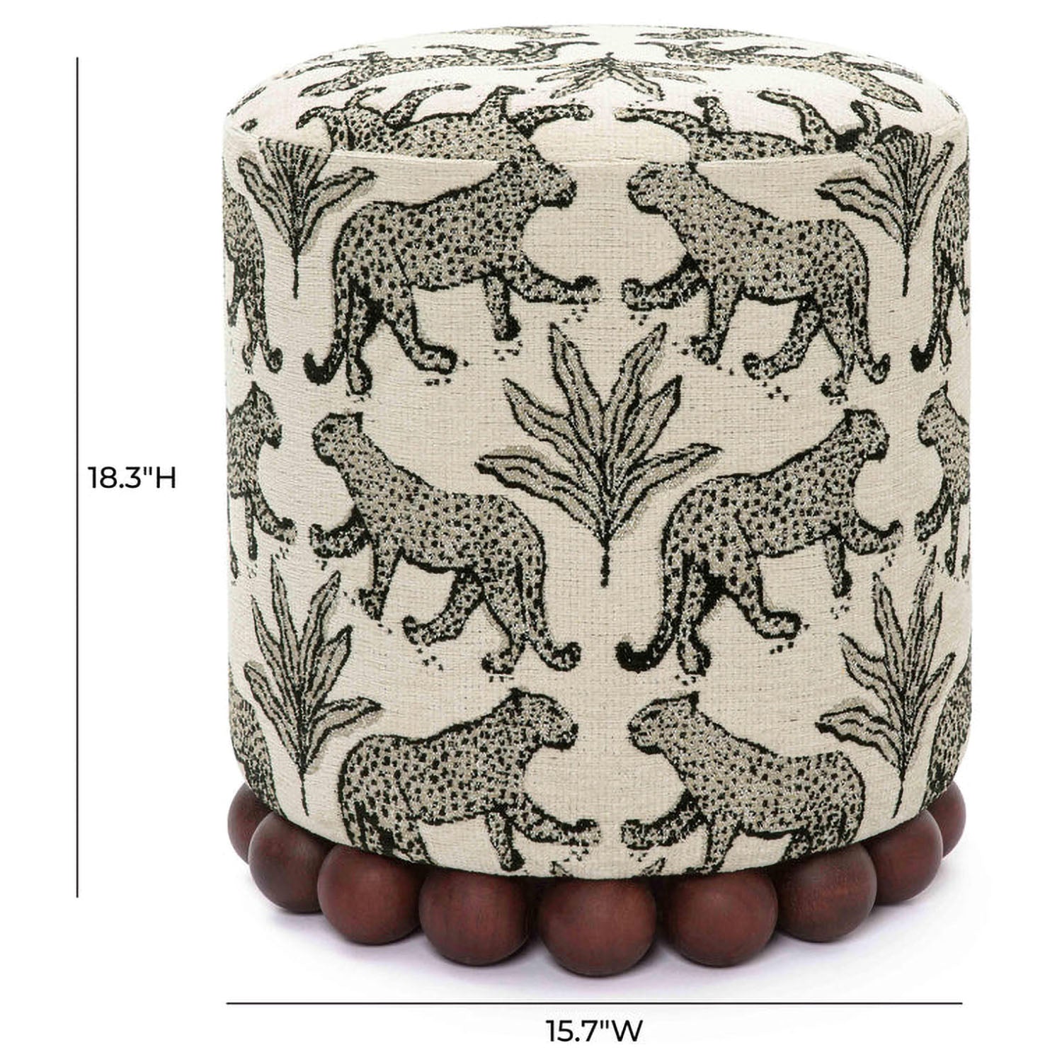 TOV Furniture Dex Ottoman