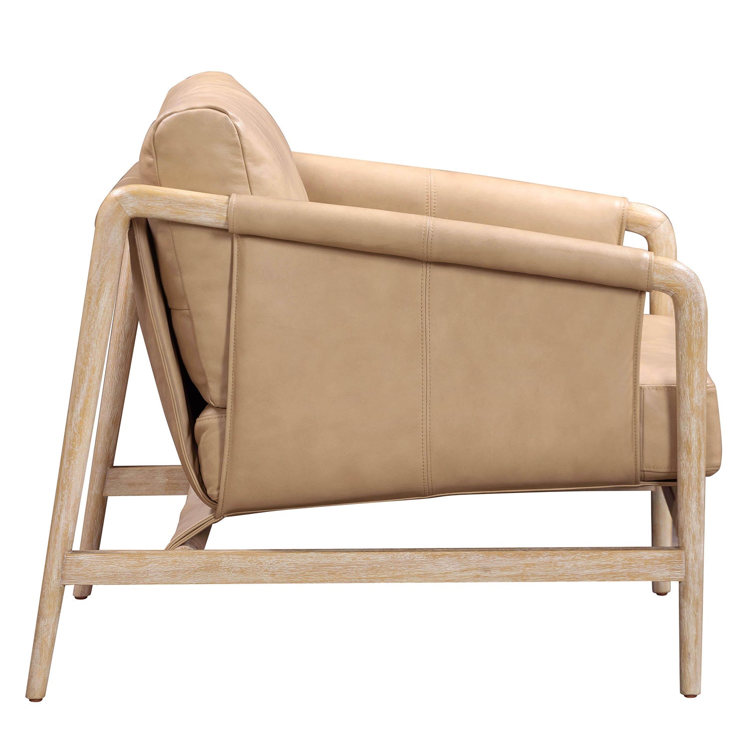 TOV Furniture Chakka Genuine Leather Accent Chair