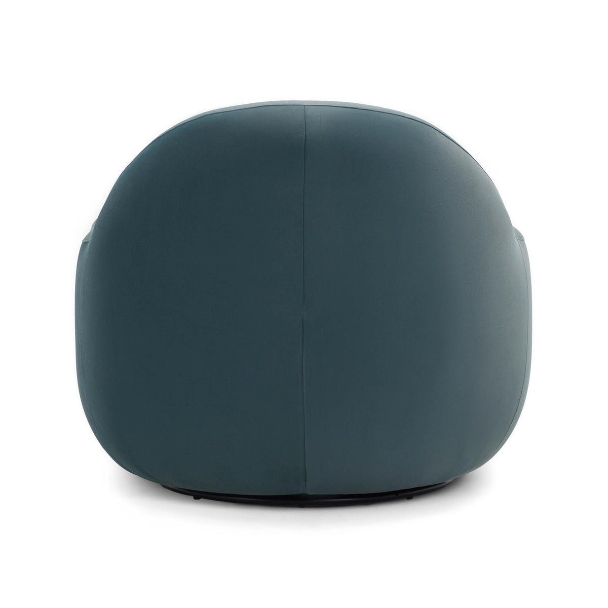 TOV Furniture Tiago Dark Teal Performance Velvet Swivel Chair