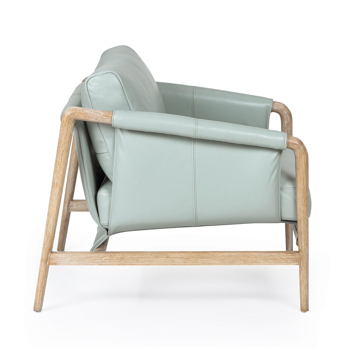 TOV Furniture Chakka Genuine Leather Accent Chair