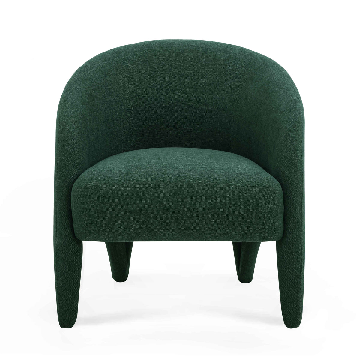 TOV Furniture Kris Forest Green Chenille Accent Chair