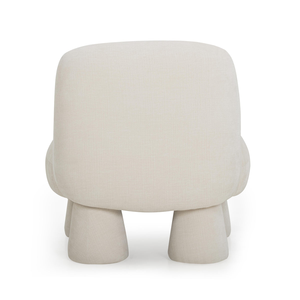 TOV Furniture Stomp Cream Upcycled Performance Chenille Accent Chair