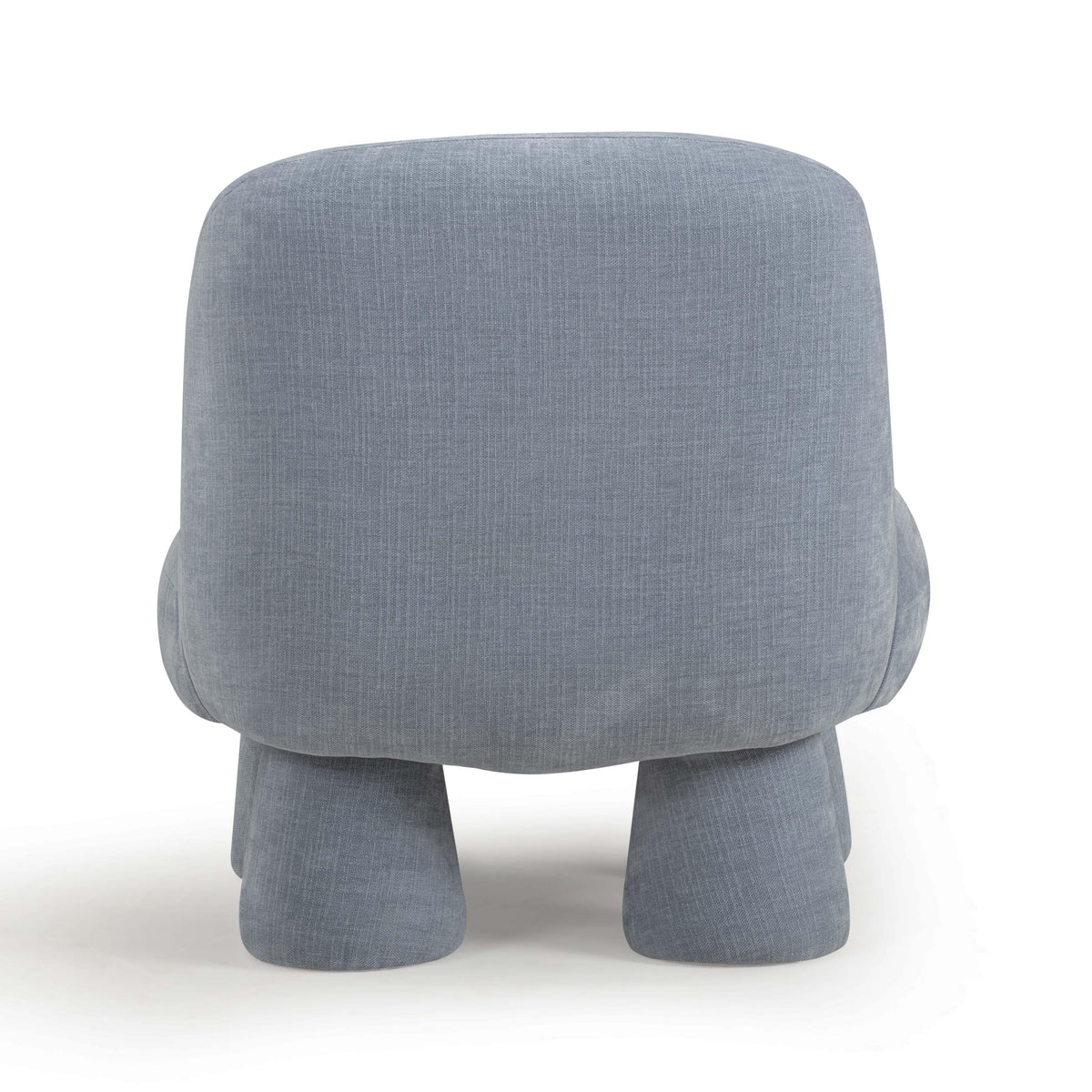 TOV Furniture Stomp Blue Upcycled Performance Chenille Accent Chair
