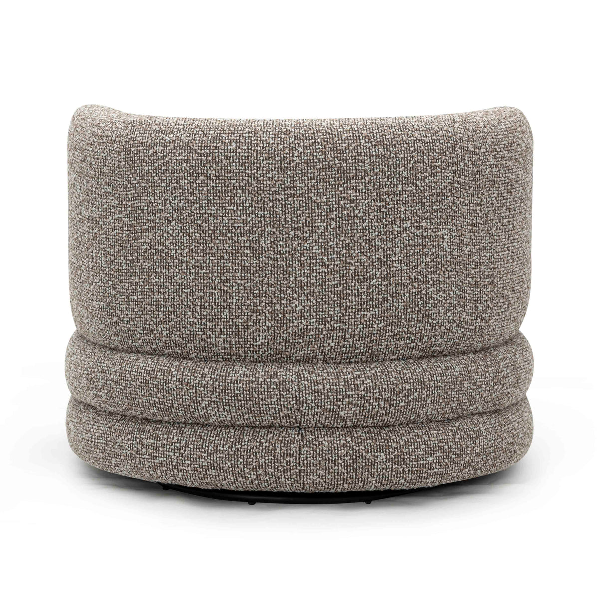 TOV Furniture Astor Heathered Grey Performance Boucle Swivel Lounge Chair