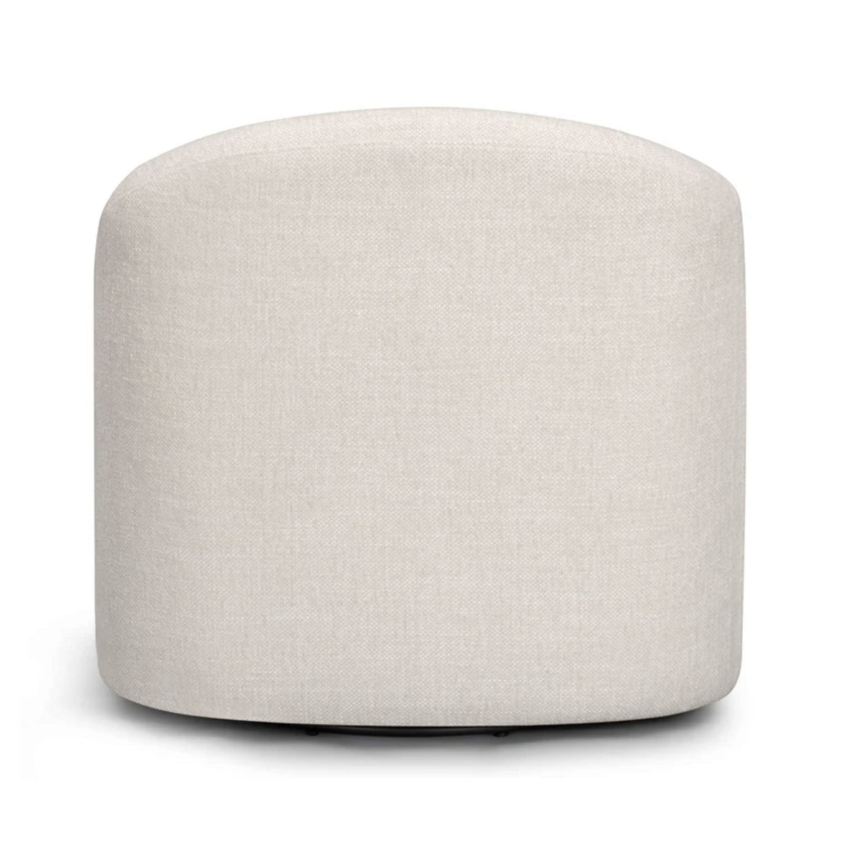 TOV Furniture Thao Cream Basketweave Swivel Chair