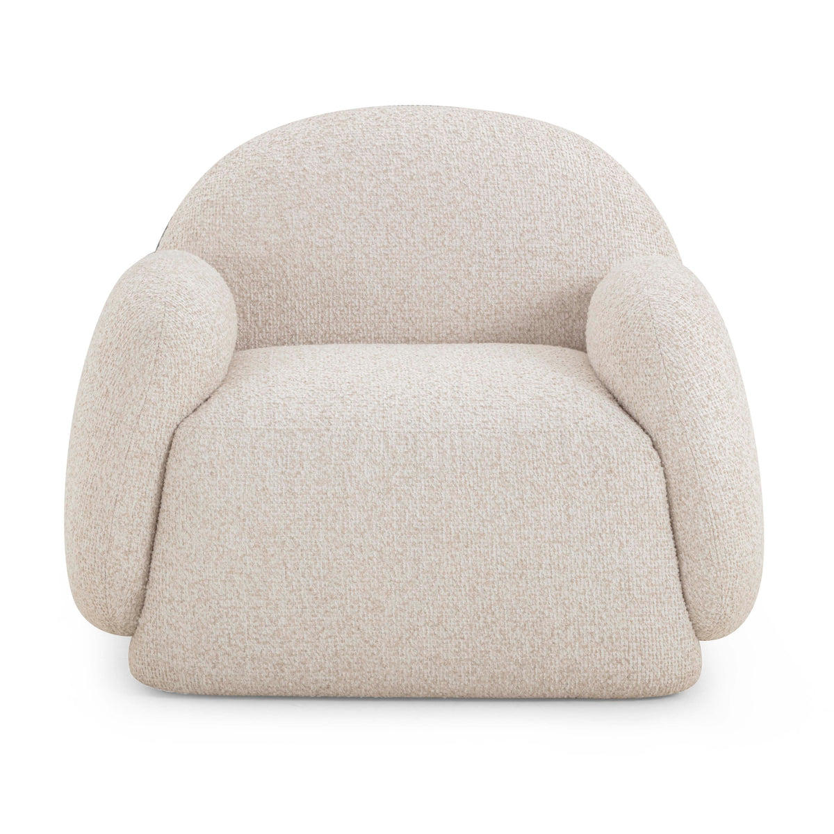 TOV Furniture Marius Cream Boucle Accent Chair