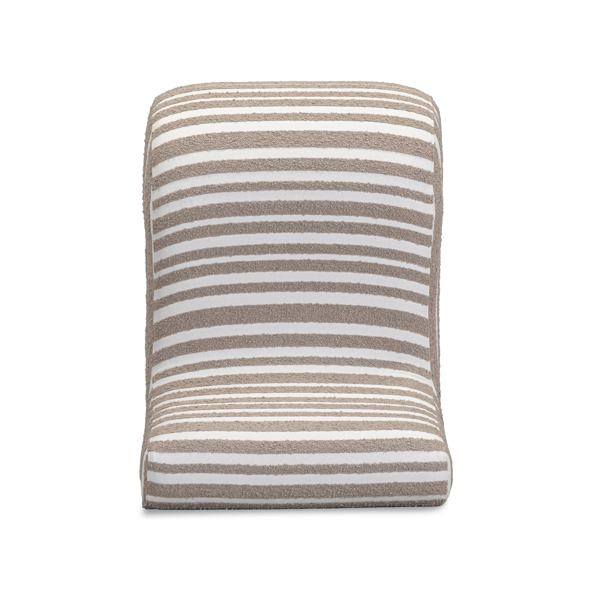 TOV Furniture Senna Taupe Organic Stripes Jacquard Accent Chair