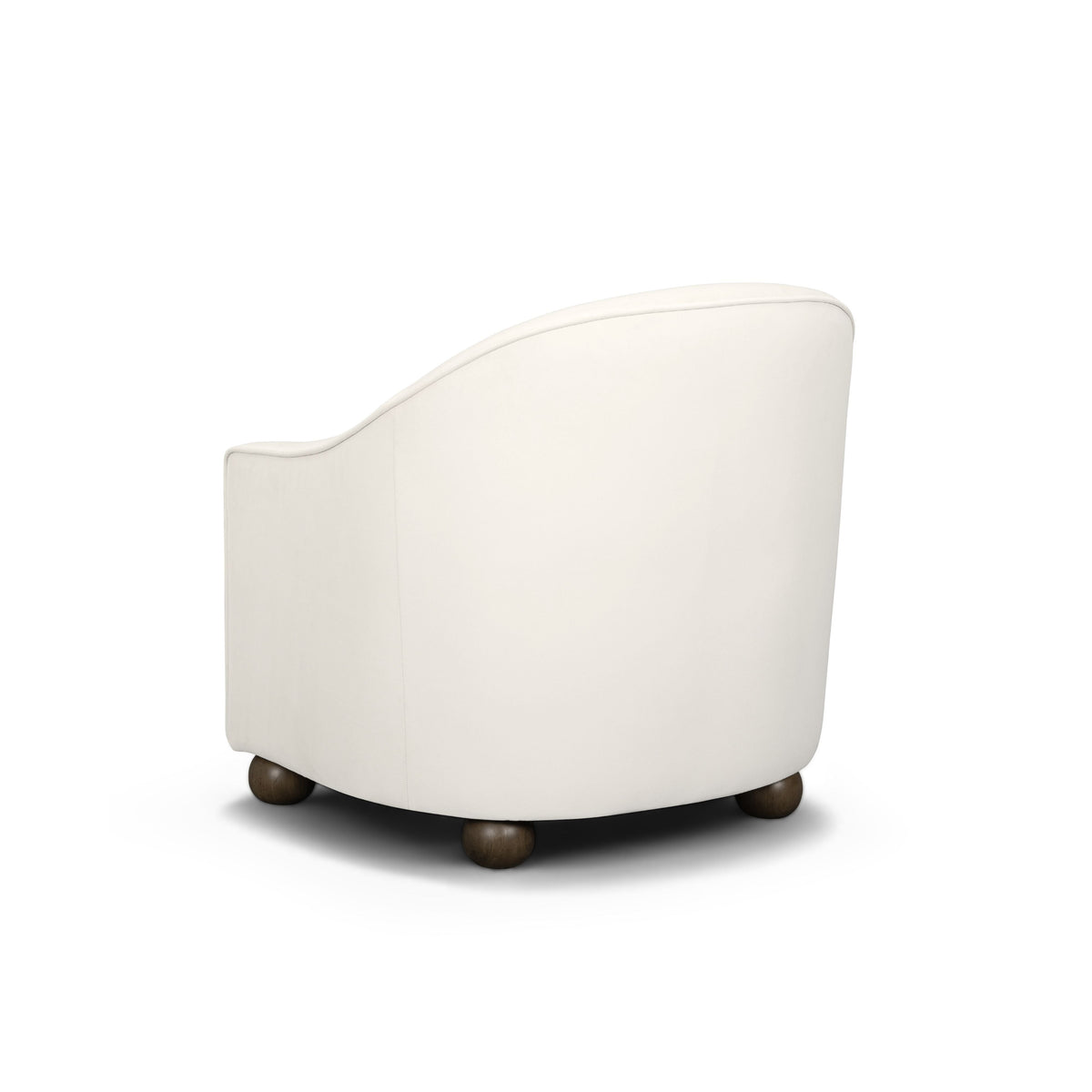 TOV Furniture Cettie Cream Performance Velvet Accent Chair