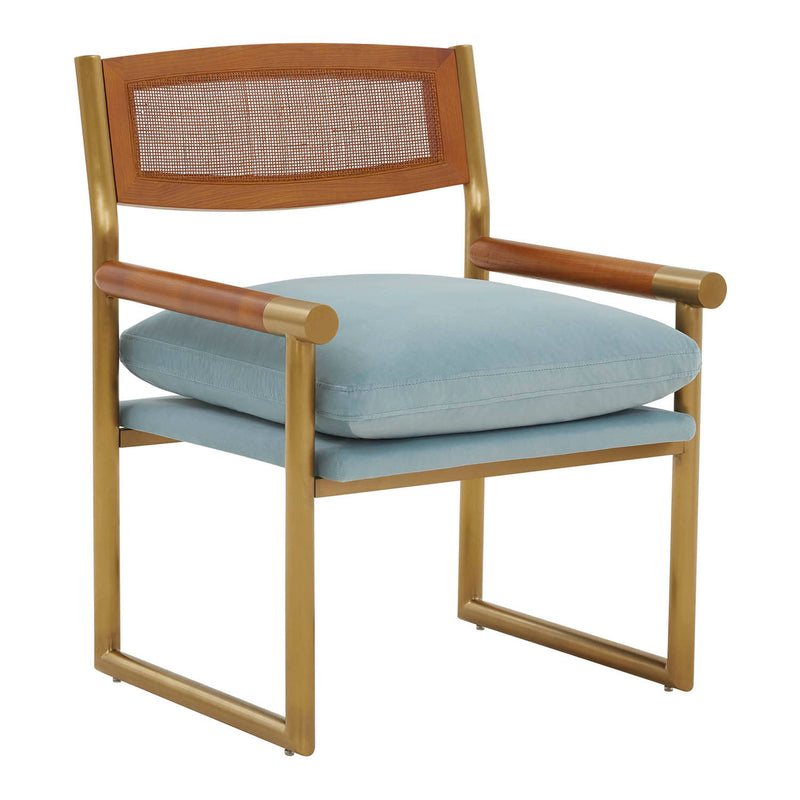 TOV Furniture Harlow Vegan Leather Arm Chair