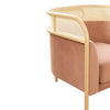 TOV Furniture Desiree Velvet Accent Chair